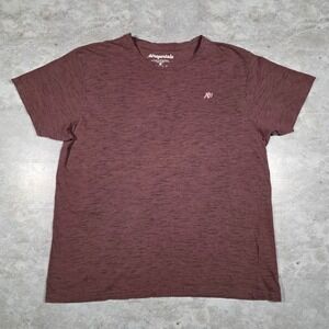 Aeropostale Marl Tee Maroon Size XL